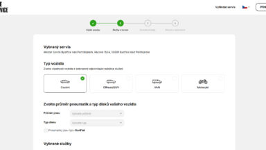Nově: Online rezervace v pneuservisu